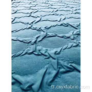 polyester mikrofiber kombinasyonu kabarcık kumaş